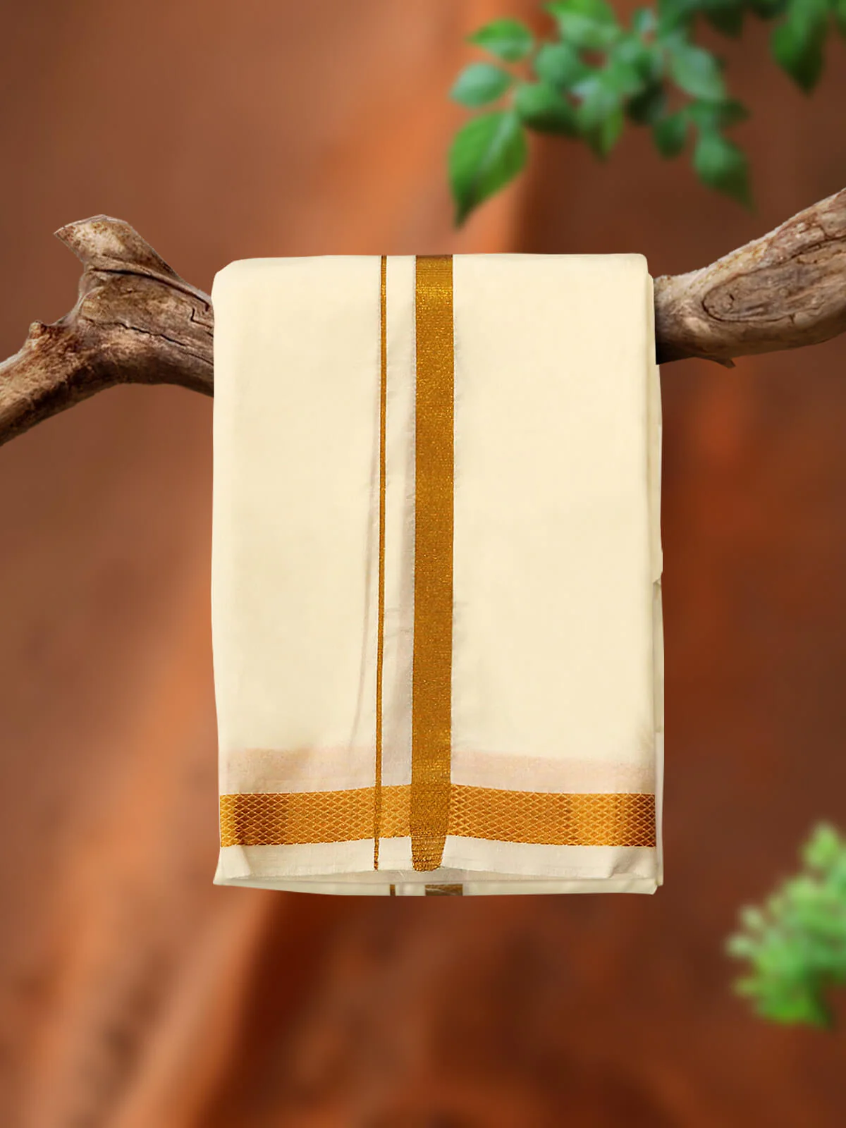 Silk Cotton Dhoti 1